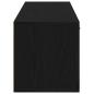 Preview: TV-Schrank Schwarze Eiche 120x34x37 cm Holzwerkstoff