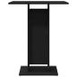 Preview: Bistrotisch Schwarze Eiche 60x60x75 cm Holzwerkstoff