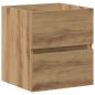 Preview: Waschbeckenunterschrank Artisan Oak 41x38,5x45 cm Holzwerkstoff