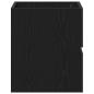 Preview: Waschbeckenunterschrank Eiche schwarz 41x38,5x45 cm Holzwerkstoff