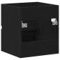 Preview: Waschbeckenunterschrank Eiche schwarz 41x38,5x45 cm Holzwerkstoff