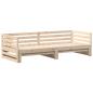 Preview: Tagesbett mit Ausziehbett ohne Matratze 80x200 cm