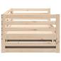 Preview: Tagesbett mit Ausziehbett ohne Matratze 80x200 cm