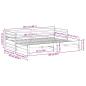 Preview: Tagesbett mit Ausziehbett ohne Matratze 80x200 cm