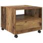 Preview: Couchtisch with Drawer Altholz 55 x 55 x 45 cm Holzwerkstoff