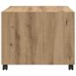 Preview: Couchtisch Eiche handwerklich 55 x 55 x 45 cm Holzwerkstoff
