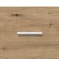Preview: Couchtisch Eiche handwerklich 55 x 55 x 45 cm Holzwerkstoff