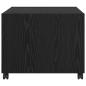 Preview: Couchtisch Schwarze Eiche 55 x 55 x 45 cm Holzwerkstoff