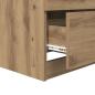Preview: Nachttisch 2 pcs Eiche handwerklich 45 x 39 x 50 cm