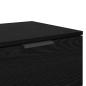 Preview: Nachttisch 2 pcs Schwarze Eiche 45 x 39 x 50 cm Holzwerkstoff