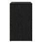 Preview: Nachttisch Schwarze Eiche 50 x 36 x 60 cm Holzwerkstoff