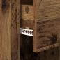 Preview: Nachttisch mit Schubladen Altholz 50 x 36 x 60 cm Holzwerkstoff