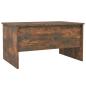 Preview: Couchtisch Räuchereiche 80x50x42,5 cm Holzwerkstoff