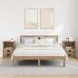 Preview: Nachttisch 2 pcs Eiche handwerklich 43 x 36 x 60 cm