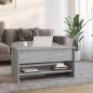 Preview: Couchtisch Grau Sonoma 80x50x40 cm Holzwerkstoff