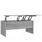 Preview: Couchtisch Grau Sonoma 102x50,5x46,5 cm Holzwerkstoff
