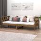 Preview: ARDEBO.de - Tagesbett Honigbraun Massivholz Kiefer 80x200 cm