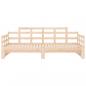 Preview: Tagesbett Ausziehbar Massivholz Kiefer 2x(90x190) cm