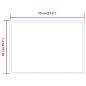 Preview: LED-Badspiegel 70x50 cm