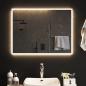 Preview: ARDEBO.de - LED-Badspiegel 80x60 cm