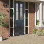 Preview: Fensterfolie Statisch Matt Schwarz 60x500 cm PVC
