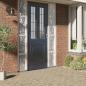 Preview: Fensterfolie Matt Blumenmuster 45x500 cm PVC