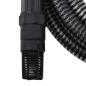 Preview: Saugschlauch mit PVC-Anschlüssen Schwarz 1" 7 m PVC