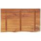 Preview: Waschtischplatte 100x60x3,8 cm Rechteckig Massivholz Akazie