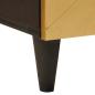 Preview: Badezimmermöbel-Sets 4 pcs Schwarz und Gold 38 x 33 x 160 cm