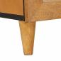 Preview: Sideboard 2 pcs Braun 60 x 33 x 75 cm massives Mangoholz