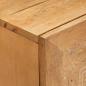 Preview: Sideboard 3 pcs Braun 60 x 33 x 75 cm massives Mangoholz