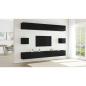 Preview: TV-Schrank-Set 8 pcs Schwarze Eiche 100 x 30 x 30 cm