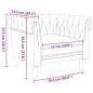 Preview: Sofa Set 3 pcs Hellgrau Stoff