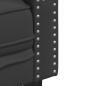 Preview: Sofa Set 3 pcs Schwarz 194 x 74.5 x 70.5 cm Kunstleder