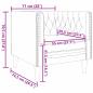 Preview: Sofa Set 3 pcs Schwarz Samt
