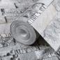 Preview: Vliestapete 3D Steinoptik Grau und Braun 10x0,53 m