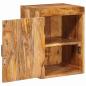 Preview: Nachttisch Braun 35 x 33 x 48 cm Massives Mango-Holz