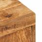 Preview: Nachttisch Braun 35 x 33 x 48 cm Massives Mango-Holz