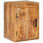 Preview: Nachttisch 2 pcs Braun 35 x 33 x 48 cm Massives Mango-Holz