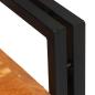 Preview: Nachttisch 2 pcs Braun und Schwarz Massivholz Akazie