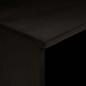 Preview: TV-Schränk Schwarz und Gold 70 x 33 x 46 cm massives Mangoholz