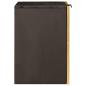 Preview: Badezimmer Schrank mit Regal Schwarz und Gold 38 x 33 x 48 cm