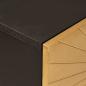 Preview: Beistellschrank mit Speicher Schwarz und Gold 80 x 33.5 x 75 cm