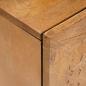Preview: Nachttisch 2 pcs Hellbraun 40 x 33 x 46 cm massives Mangoholz