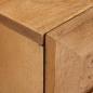Preview: Nachttisch 2 pcs Hellbraun 40 x 33 x 46 cm massives Mangoholz