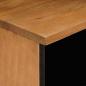 Preview: Nachttisch 2 pcs Hellbraun 40 x 33 x 46 cm massives Mangoholz