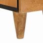 Preview: Nachttisch 2 pcs Hellbraun 40 x 33 x 46 cm massives Mangoholz