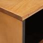 Preview: Nachttisch Hellbraun 50 x 33 x 60 cm massives Mangoholz
