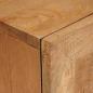 Preview: TV-Schränk Hellbraun 105 x 33 x 46 cm massives Mangoholz