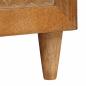 Preview: TV-Schränk Hellbraun 105 x 33 x 46 cm massives Mangoholz